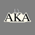 Alpha Kappa Alpha Air Freshener Tag